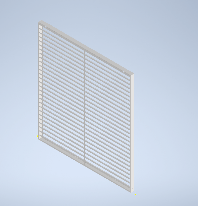 Projekt tegnet i inventor